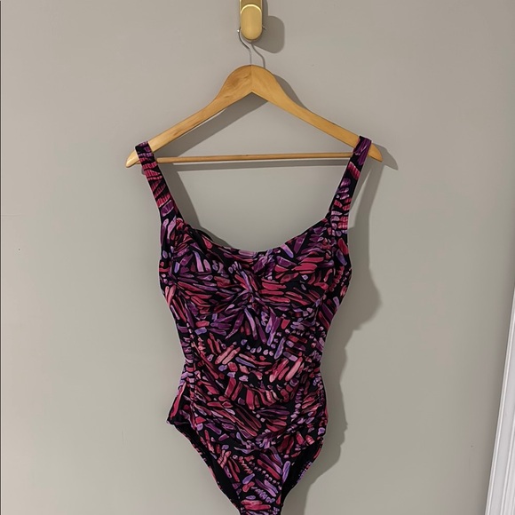 Colorful Patterned Swimsuit - Picture 2 of 6